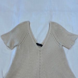 Vintage cashmere sweater dress, size S